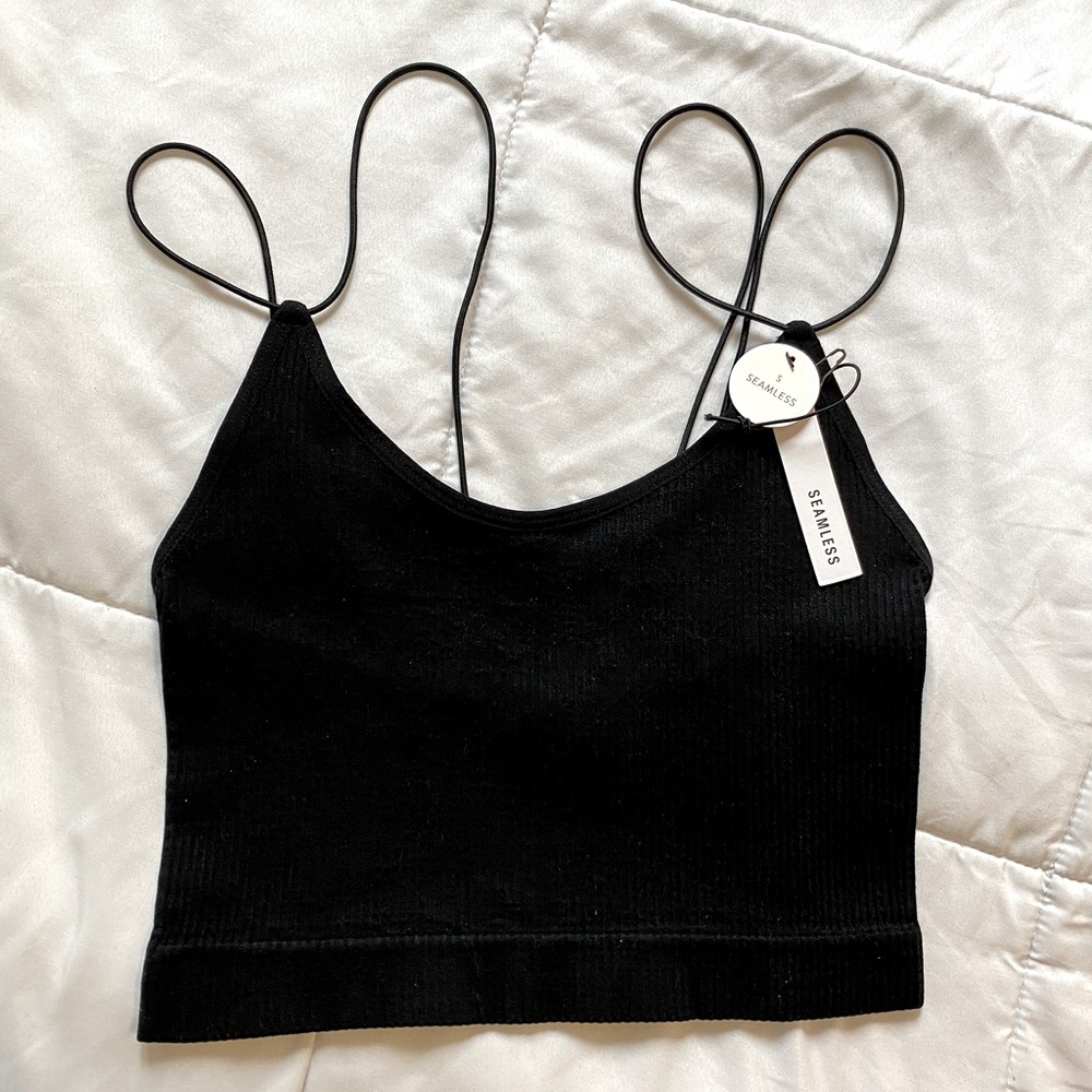 Ribbed Seamless Bralette